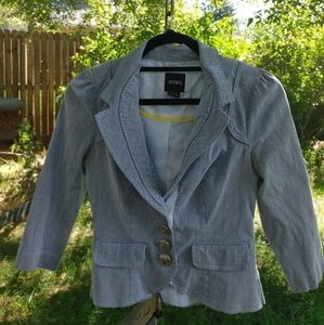 XOXO, Size Small, Stripe Blazer
